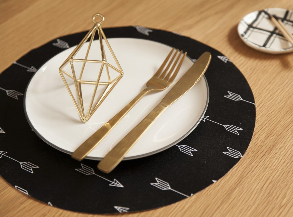 DIY Fabric Placemats Crafted